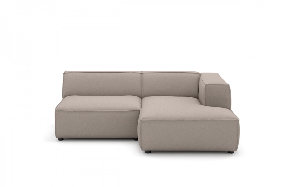 Model MODULARIS WB (wysoki bok) - Modularis WB sofa 1,5 osobowa + longchair prawy